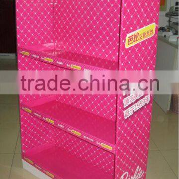 cardboard exhibition shelf, corrugated cardboard exhibition shelf, exhibition shelf