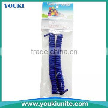 Hot Selling Elastic Curly Round Shoelace YKSL-1008