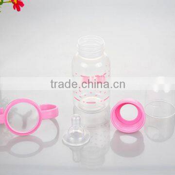 New Baby Products Top 5oz Double Handle Wide-neck Safety Baby Bottle photo-2