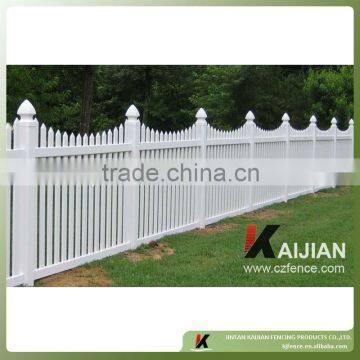 Hot sale vinyl garden fencing