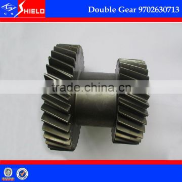 spare parts double gear 9702630713 for mercedes buses