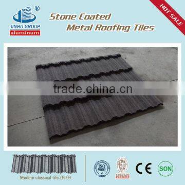 SONCAP CE ISO stone coated metal roof tile / metro tiles manufacturer