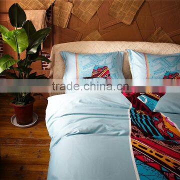 2014 new fashion of the 3 d design 100% cotton 4 PCS bedding wholesale activities