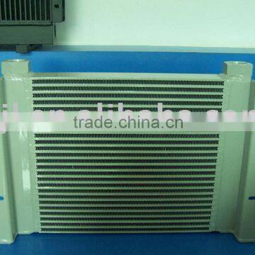 oil/air cooler for compressors