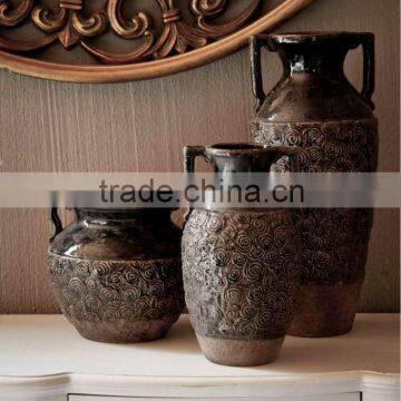 New product pottery material antique vase