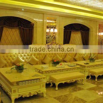 Commercial restaurant sofa