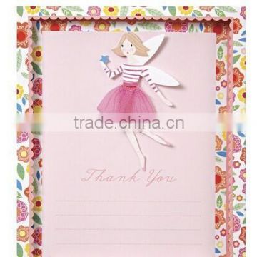 Pretty fairy tale Paper Party Thank You Notes