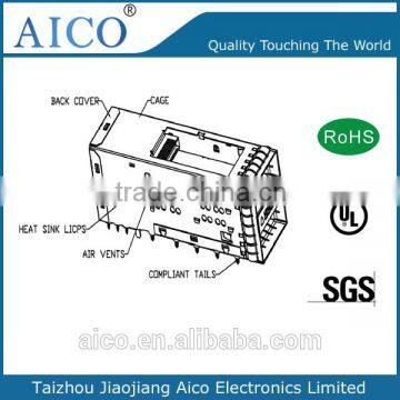 2016 new product QSFP+ ASSEMBLY 2X1 cage