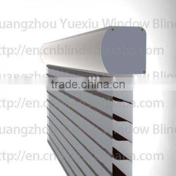 Brown Triple Shangri-la Window Blinds