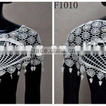 high class cotton embroidery ladies fashion shawl