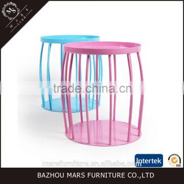 New design colorful metal side table LCT-005