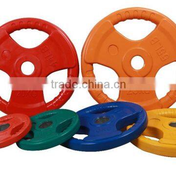 3 Grip Colour Rubber Weight Plate