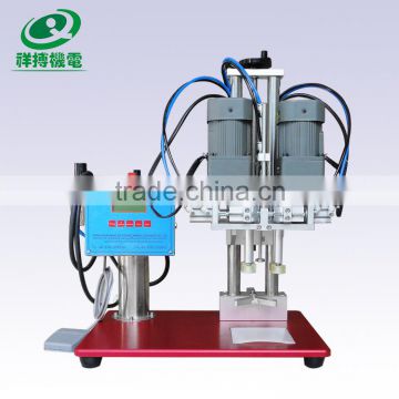 Semi automatic plastic water bottle capping machine