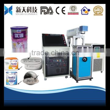 milk powder packaging yag laser marking machine with high precision