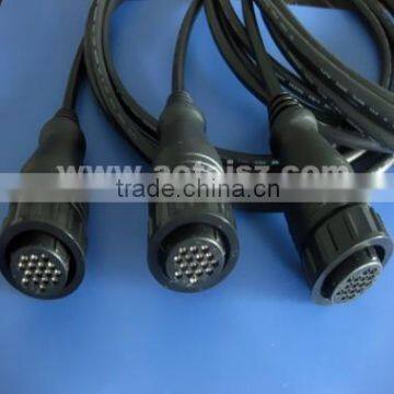 OBD2 cable 16P to open diesel obd cable