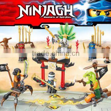 HOT Sale Ninja Building Blocks Mini Plastic Figure/OEM Kids Super Hero Assorted Plastic Figures/Wholesale Blocks Plastic Figures