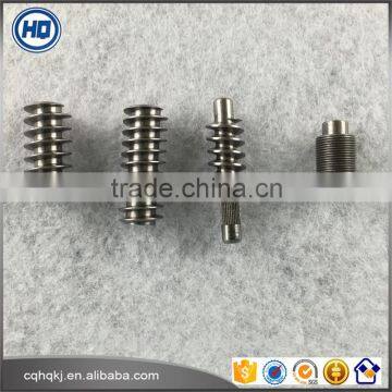 Black Oxide Copper Alloy Steel Speed Changer Precision Worm With Vacuum Packing photo-2