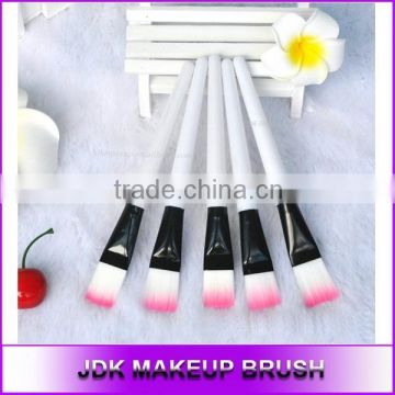 Wholesale White Pink Mask Brush with White Wood Handle