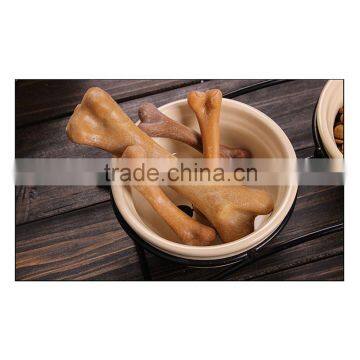 Promotional Wholesale Double Pet Food Bowl Cartoon Ceramic Pet Bowl photo-5