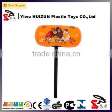 PVC Inflatable hammer with bird in orange