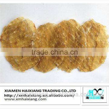 DRIED SEASONED LEATHER JACKET ( FILEFISH ) FILLET OVAL SHAPE