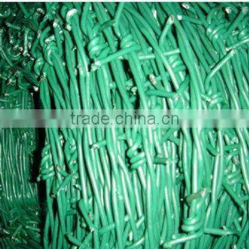 galvanized barbed wire ISO factory Double Twisted 2.5mm diameter 25kg/coil