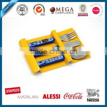 Cartoon Printing Cutlery Set for Baby Dinner photo-6