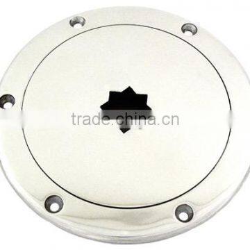 Stainless steel -6 holes Deck plate -Key -T handle