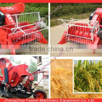 Multi-functional rice/paddy/wheat reaper,grain mini combine reaping machine/combine grain harvester