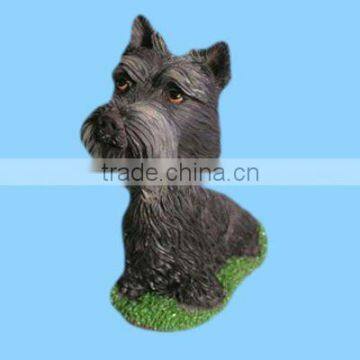 Lovely handmade special finest pug small dog figurines