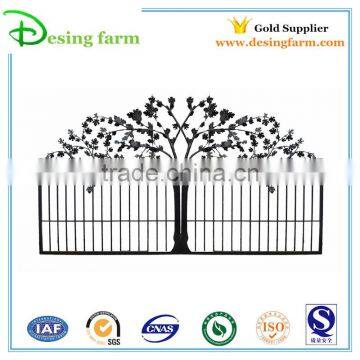 Powder coating beautiful iron sliding door gate designs