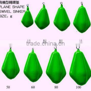 Plane Shape Swivel Lead Sinker, Fishing Lead Sinker photo-2