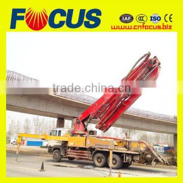 Isuzu Chassis Radio Remote Control 48m 52m Truck-Mounted Concrete Boom Pump photo-6