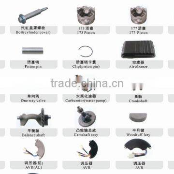 Generator Spare Parts 173F 177F Gx240 Gx270 H5000 Gasoline Engine photo-2