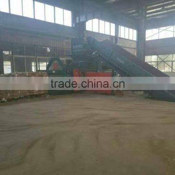 Hydraulic Waste Paper Cardboard PET Baler With Conveyor photo-5