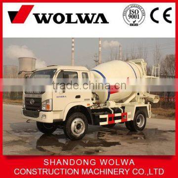 4m3 concrete mixer truck