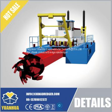 New cutter machinery cutter head suction dredger