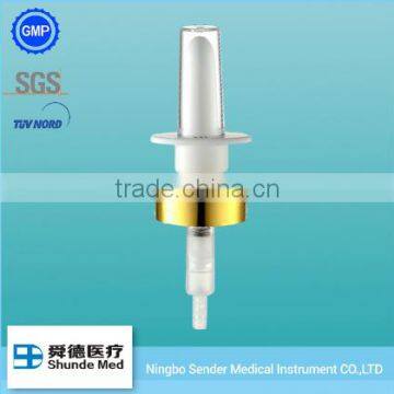 Transparent Plastic Medical Spray Bottle With Nasal Sprayer photo-3