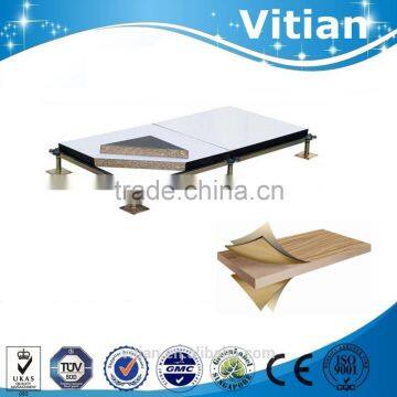 Vitian stringered raised floor
