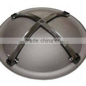 Outdoor Folding Fire Pit With BBQ Grill photo-2