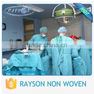 Medical Nonwoven Sterile Disposable Surgical Gown for Patient