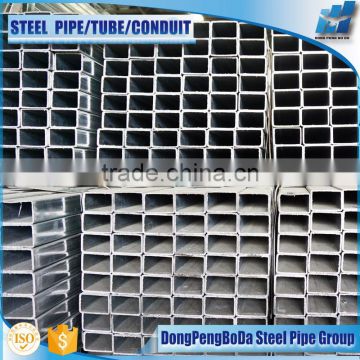 100*150*3 hot dip galvanized steel pipe with 10 years experience