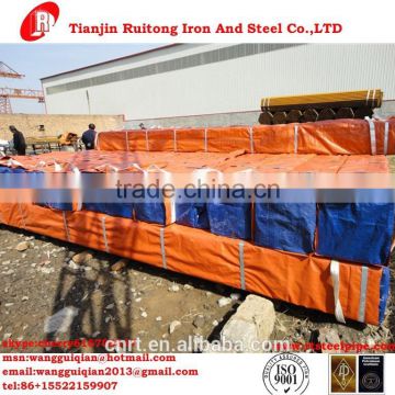 ERW Technique and Galvanized Surface Treatment 75*75mm galvanized square steel pipe