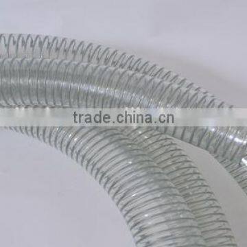 Flexible Transparent Wire Refinforfed PVC Oil and Gas Pipe photo-6