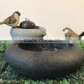 Resin Made Stone Water Fountain for Table Decor photo-2