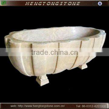 High Polished Natural Stone Bathtub for Sale