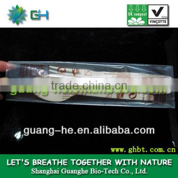 High quality & eco-friendly biodegradable plastic PLA bag/biodegradable packing bag