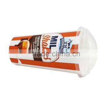 Cheap IML Plastic Coffee Mugs With Lid, Personalized Coffee Cups Suppliers photo-2