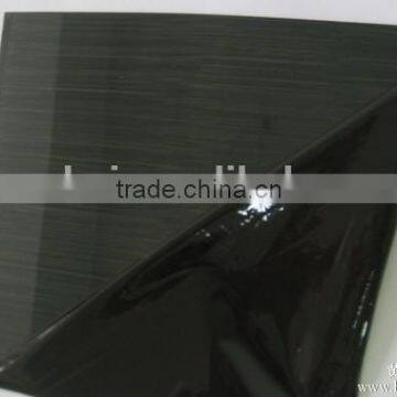 4x8 1.0mm Titanium Black Color Coated Stainless Steel Sheet for Decoration