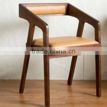 2016 Hot sale American style living room dinning chairs in wood